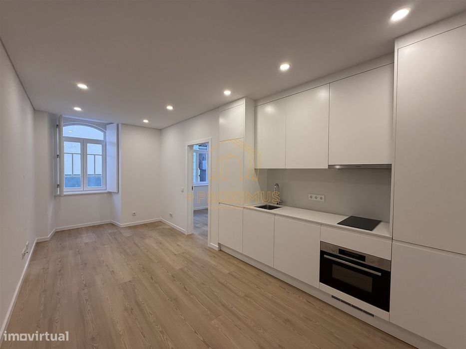 Apartamento T1K no centro da cidade