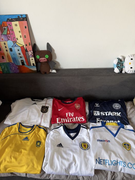 Koszulki piłkarskie nike adidas puma