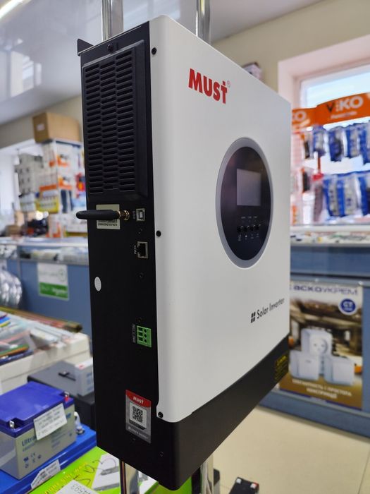Гібридний Інвертор Must PV18-4024 PREM WiFi 4kw 24v