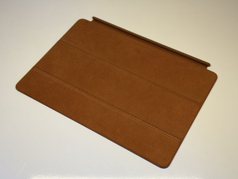 Чохол-накладка Apple Leather Smart Cover Saddle Brown (MPU92)