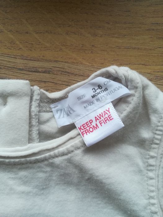 Nowa koszulka podkoszulek ZARA dla chłopca 68