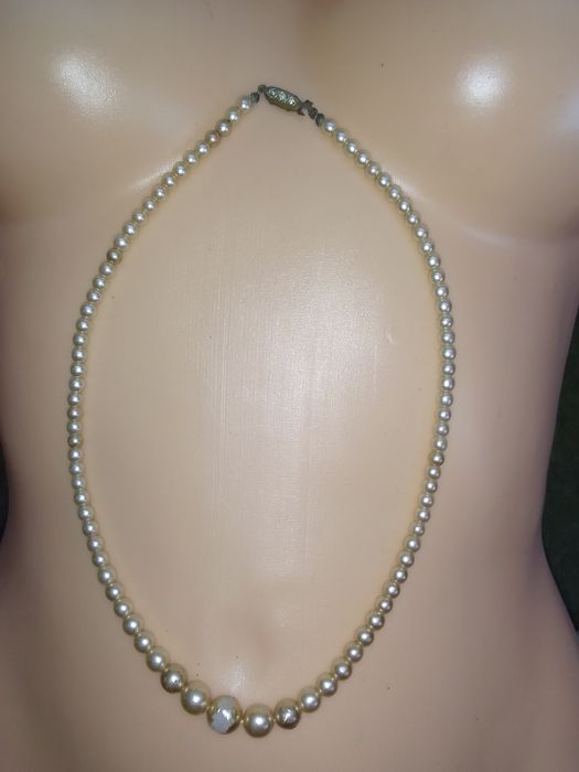 PRL korale naszyjnik stary peerelowski stan