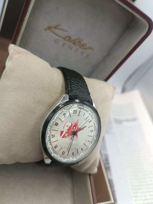 Zegarek rakieta Lenin mechaniczny unikat cccp