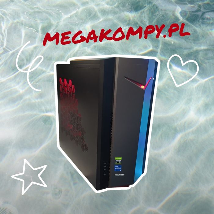 Komputer Gamingowy Acer Nitro N50/ i5-11400F/ Windows 11/ Sklep/ Gwar.