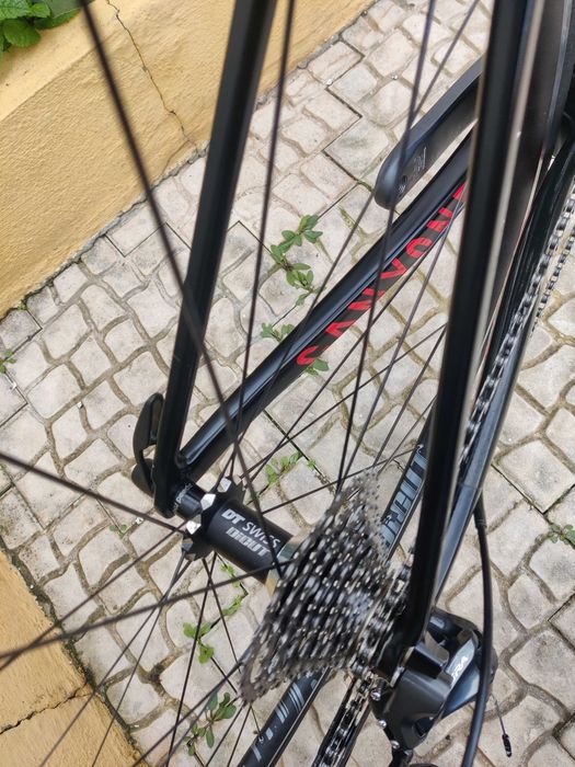 Bicicleta de estrada em carbono Canyon Endurace CF9 Tamanho S 53 2016
