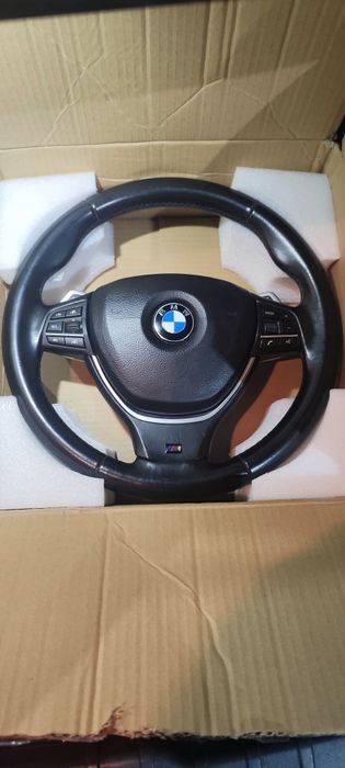 Volante para BMW completo com airbag e patilhas F1.