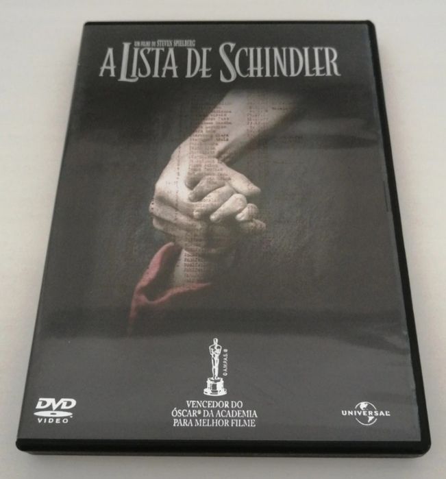 DVD a lista de Schindler