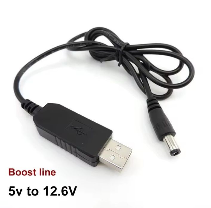Кабель для роутера DC 5.5*2.1 - 12.6v, зарядный кабель для электроинструмента