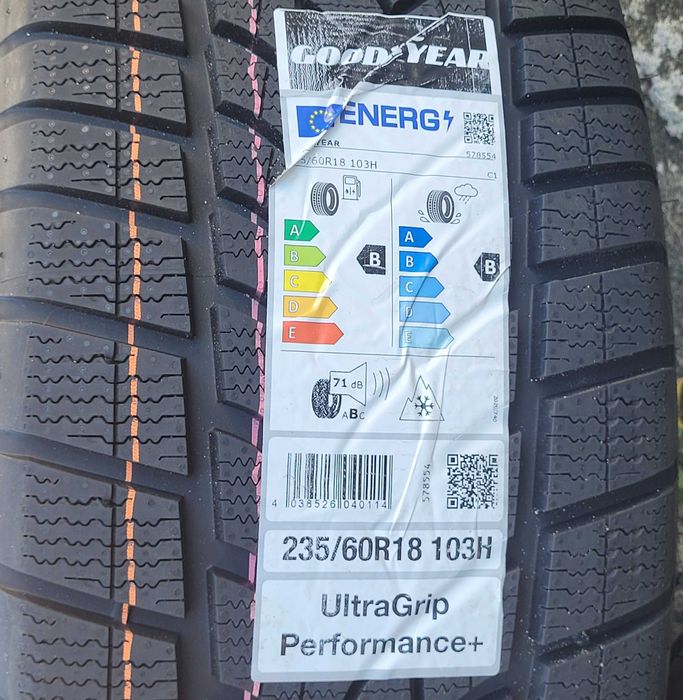 Nowe Zimowe Opony 235/60 18 Good Year Ultra Grip Per 2025r Mercedes M0