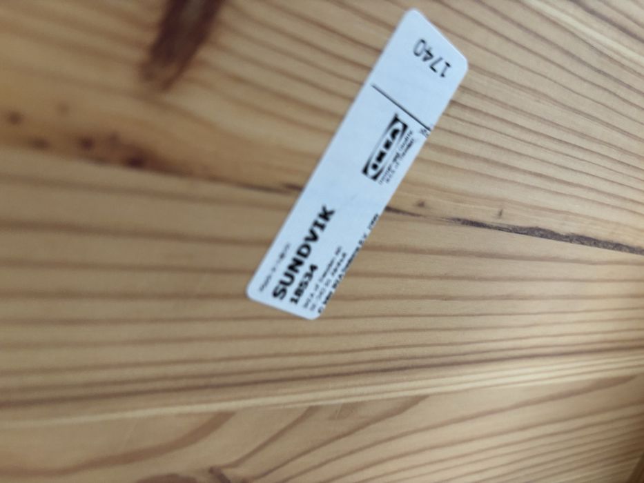 Zestaw Ikea Sundvik stolik z krzesełkiem
