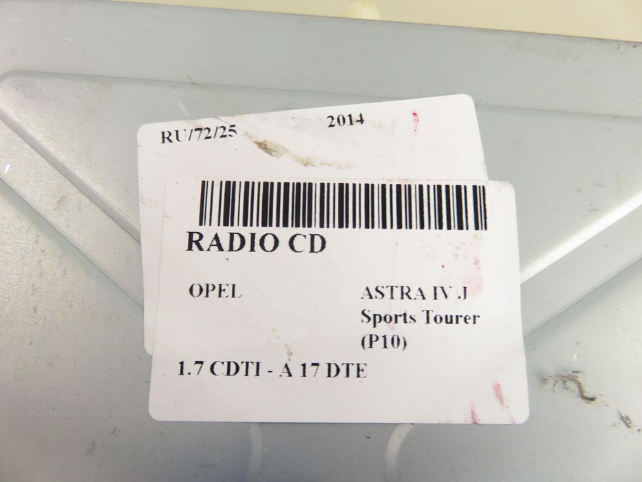 Radio Opel Astra IV J Sports Tourer (p10)