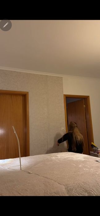 Aplicação  de papel de parede