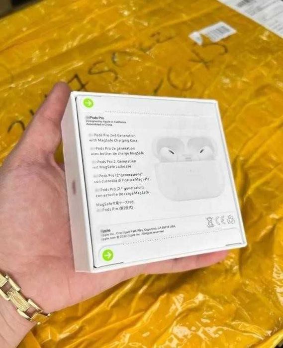 Навушники АірПодс Pro Gen 2 1в1 без шумоподавлення +чохол