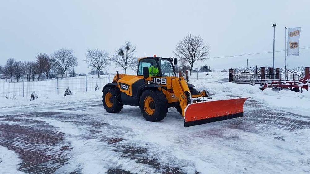 PŁUG DO ŚNIEGU, dwa siłowniki DO ŁADOWARKI JCB lub inne maszyny