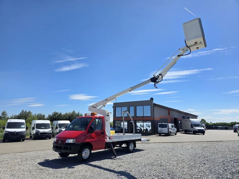 Citroën JUMPER 2,8 HDI 128 KONNY PODNOŚNIK KOSZOWY ZWYŻKA 13M DAN LIFT 66T/KM PRZEBIEGU FIAT DUCATO