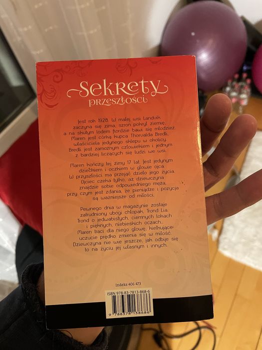 Książka Anne-Lise Boge  Sekrety Przeszłości tom 1