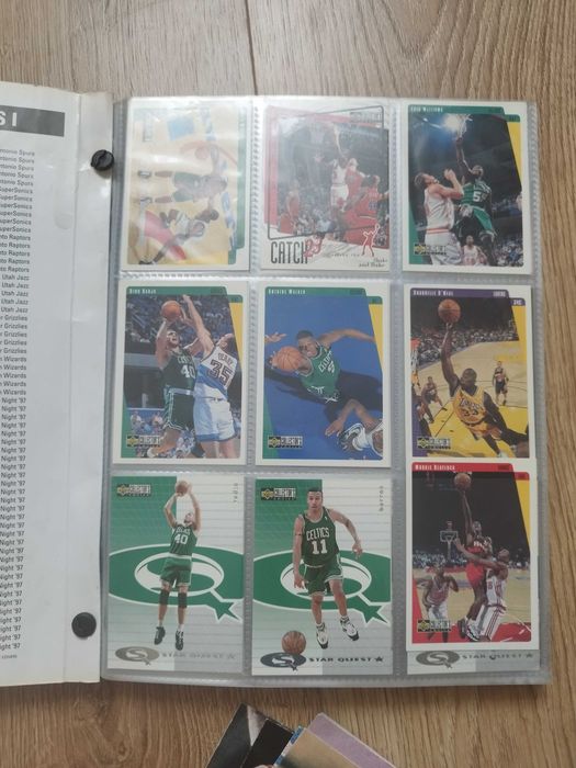 Album Karty NBA hologramowe z lat 90