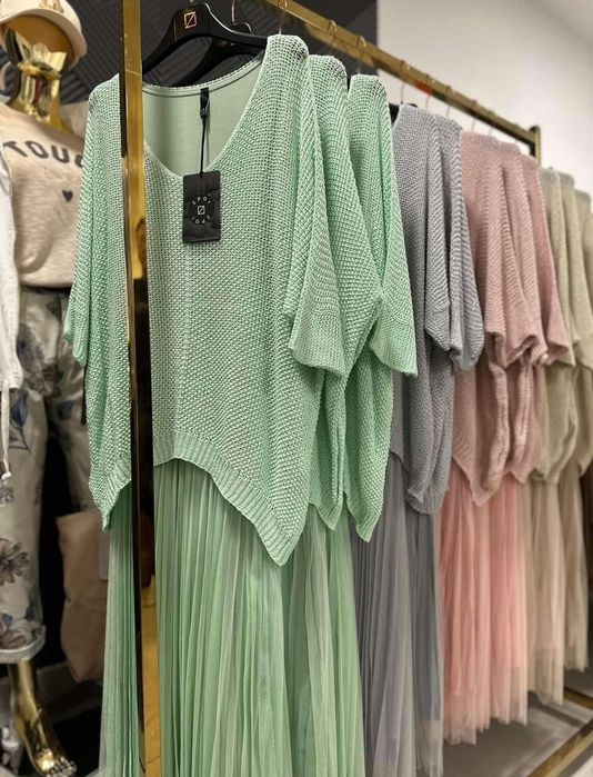 Komplet.damski ,sukienka i sweter