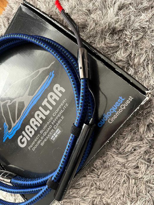 Audioquest Gibraltar 2x2,5 m DBS 72 V topowy nowy za 1/4 ceny!