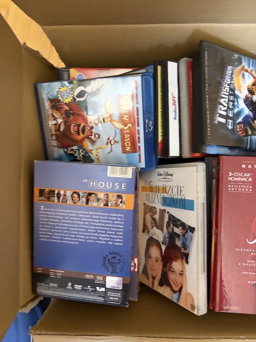 Kolekcja VHS dvd blue ray