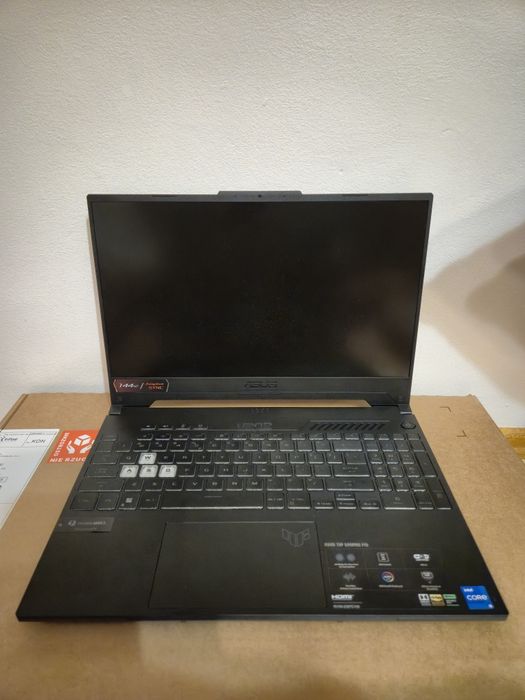Laptop gamingowy Asus Tuf Gaming F15
(i5-12gen,16GB,512GB,R TX3050)