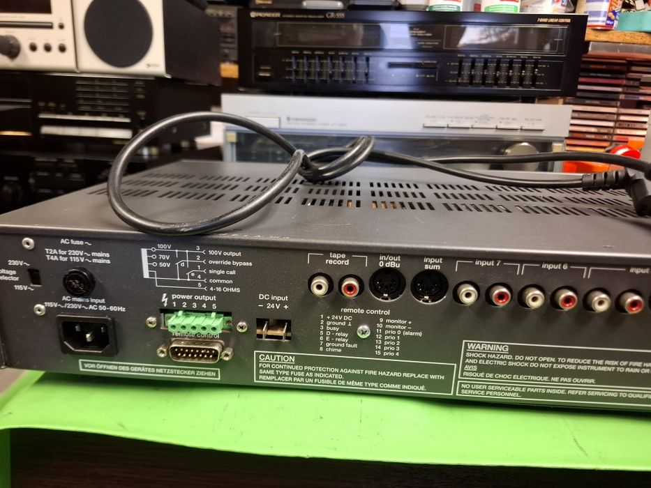 Mixer radiowezlowy wzmacniacz Dynacord MV200