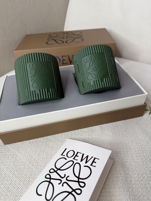 LOEWE ароматичні свічки зелені, подарунковий комплект
