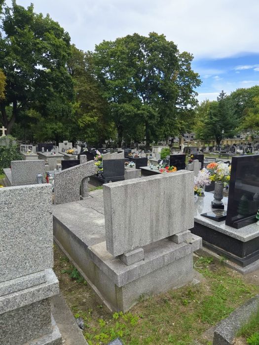 Grób dwa miejsca Cmentarz Podgórski Kraków Podgórze - Widok 3
