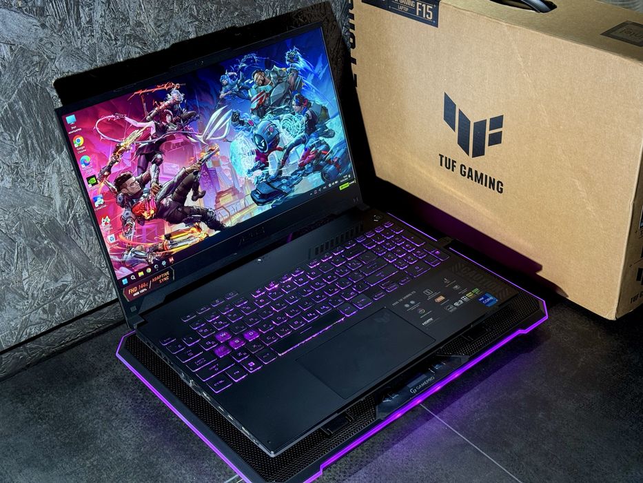 ASUS TUF Gaming RTX4070|i7-12700H|DDR5-16GB|SSD1TB|144Hz