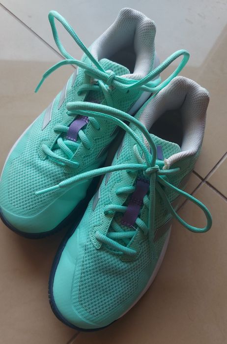 Buty sportowe Adidas gamecourt 2.0 miętowe