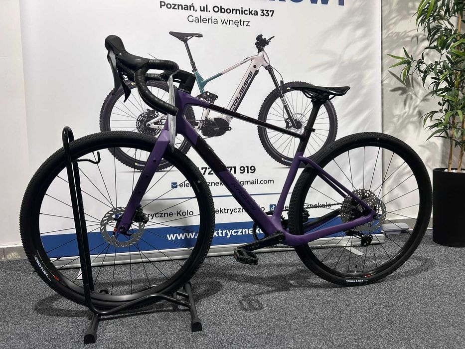 Rower Gravel Kross ADV 1.0 Fioletowy Raty 0%