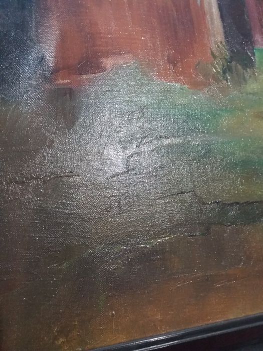 Obraz olejny malowany na płótnie