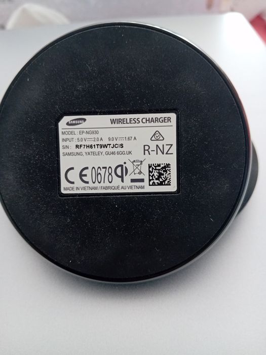 Base carregamento sem fios Samsung