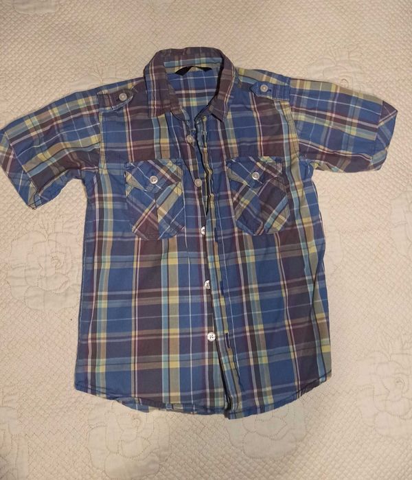 Продам рубашки з коротким рукавом Rebel, George, Matalan на 4-5 років