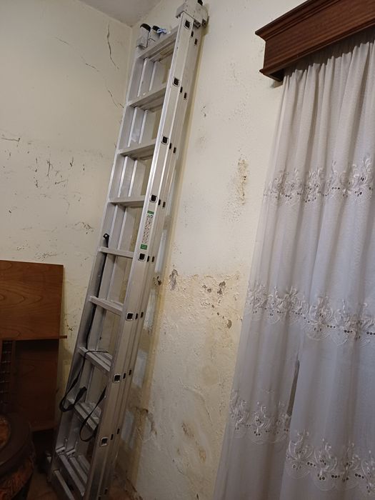 Escada Tripla Alumínio FERRAL (3x9) - 7 Metros - Como Nova