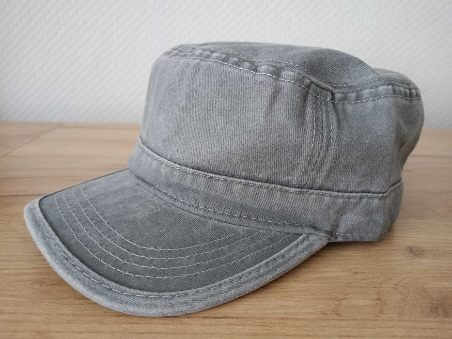 Czapka patrolówka męska/młodzieżowa Szary - nowa