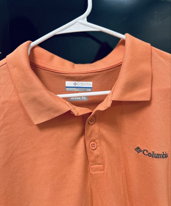 Мужская футболка  поло  Columbia. Размер L/ xl