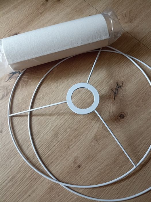 Stelaż do abażuru + tkanina