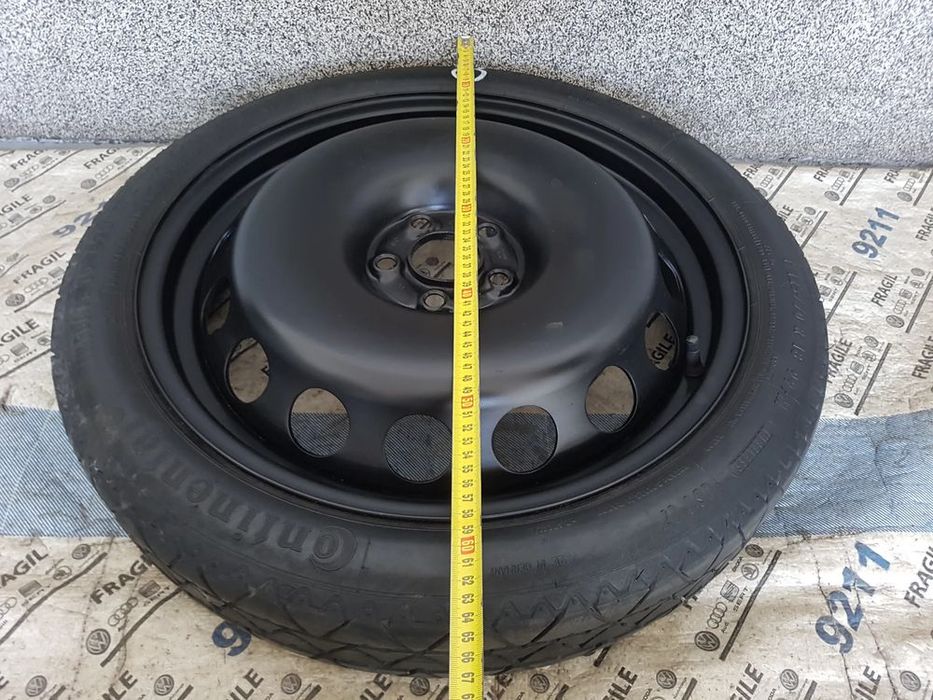 koło dojazdowe vw taigo t-cros skoda kamiq seat audi tt 5x112  125/70r