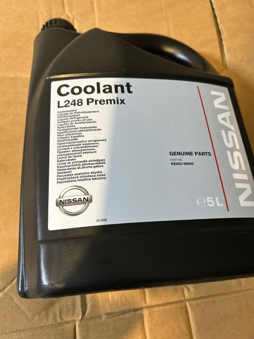Антифриз Nissan 5 л G12