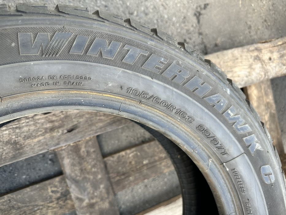 Шини 195 60 16 99/97T Firestone WinterHawk C пара