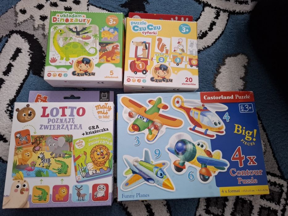 Puzzle, układanki dla maluszka