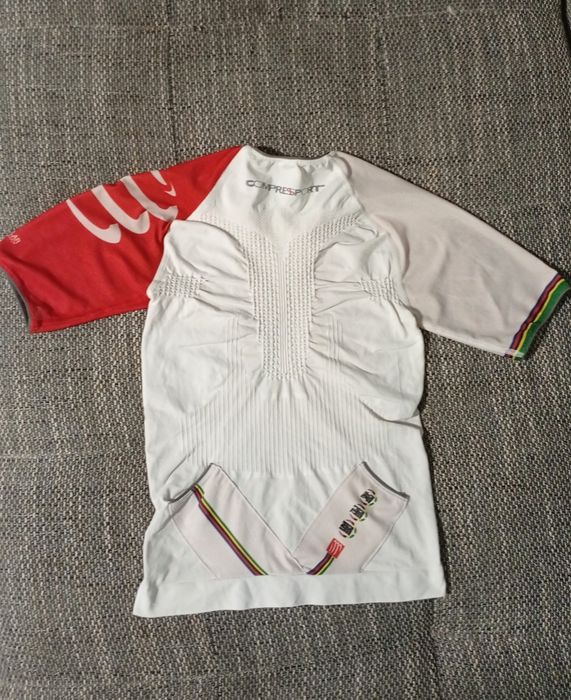 Компресійна термофутболка Compressport Pro Racing Triathlon. Роз. S/М