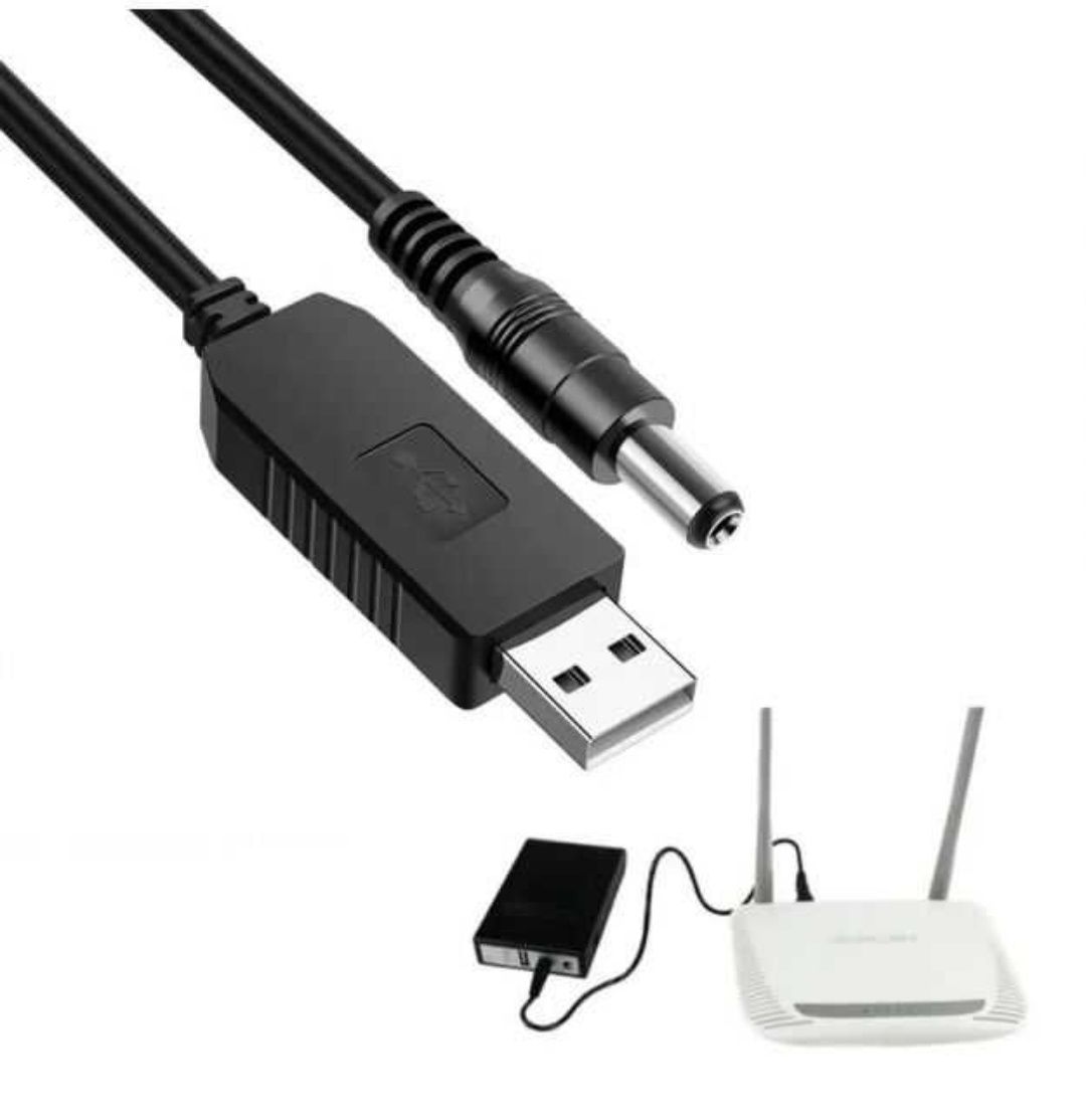 Кабель USB-DC з перетворювачем напруги з 5v на 12v, 9v,5v. Якість: 149 ...