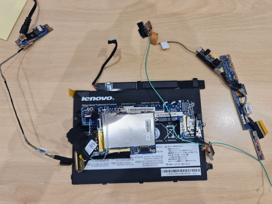 Płyta główna + bateria Thinkpad tablet 10