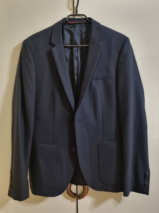 Granatowa marynarka (blezer) od Hugo Boss