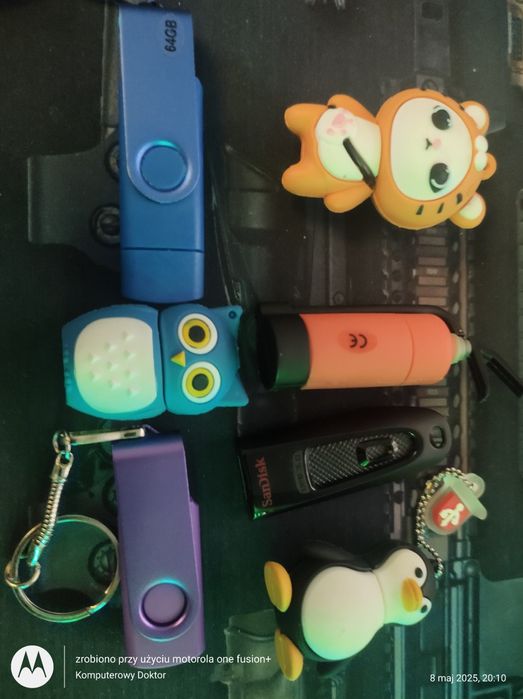 Pendrive różne kształty i wzory