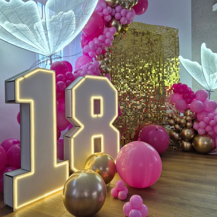 Dekoracja, ścianki, boxy balonowe