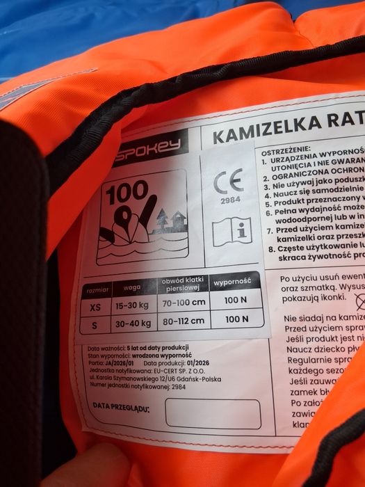 Kamizelka ratunkowa