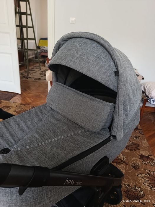 Дитяча коляска 2 в 1 Roan Bass Next 02 Grey